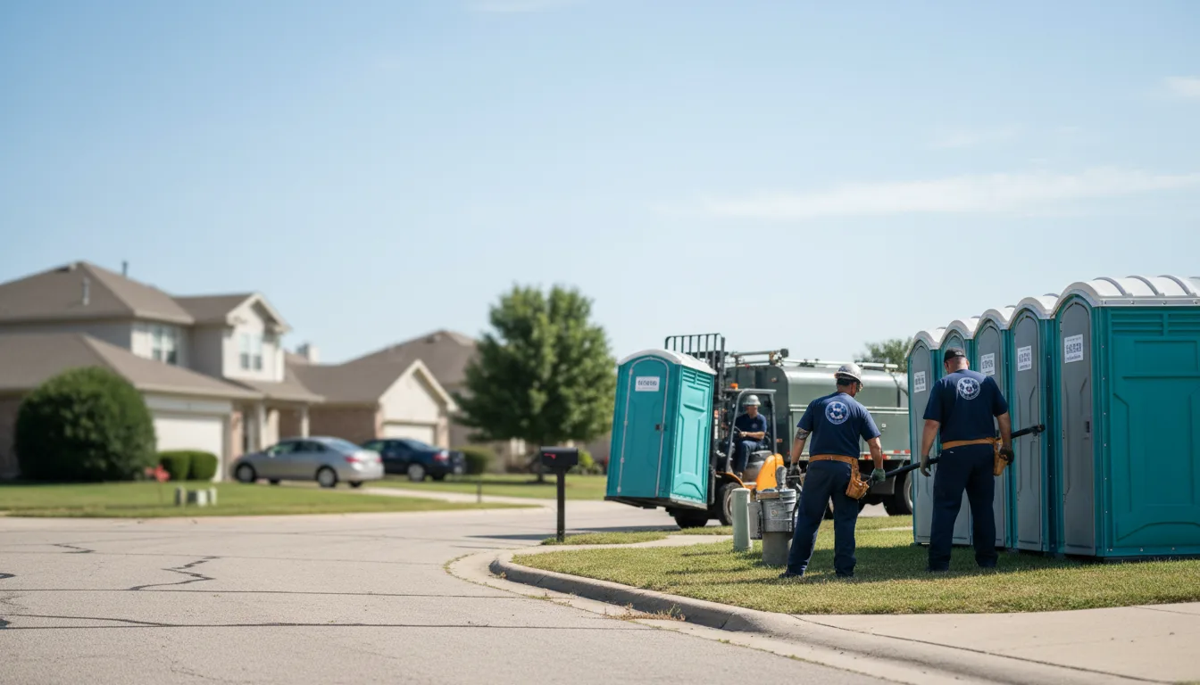 Porta Potty Rental in Bernard, IA near me